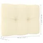 Set de muebles de jardín 10 pzs cojines madera pino marrón miel de vidaXL, Conjuntos de jardín - Ref: Foro24-3077047, Precio:...