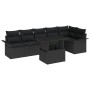 Juego de Sofá de Jardín de 7 Piezas con Cojines Negro Rattan by , Outdoor sofas - Ref: Foro24-3348299, Price: 503,61 €, Disco...