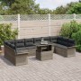 Juego de Sofás Jardín 11 Piezas Gris Ratán Juego de Sofás Jardín von , Outdoor-Sofas - Ref: Foro24-3348355, Preis: 710,08 €, ...