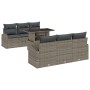 Set de Sofá de Jardín 7 Piezas Marrón, Gris von , Outdoor-Sofas - Ref: Foro24-3348565, Preis: 531,69 €, Rabatt: %