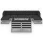 Gartenmöbel-Set 9-teilig und Kissen aus massivem Kiefernholz von vidaXL, Gartensets - Ref: Foro24-3077156, Preis: 777,69 €, R...