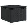 Conjunto de Sofá de Jardín de 6 Piezas con Cojines Negro Poliratán by , Outdoor sofas - Ref: Foro24-3348989, Price: 401,78 €,...