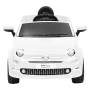 Weißes elektrisches Aufsitzauto Fiat 500 von vidaXL, Treten oder schieben Sie Fahrzeuge - Ref: Foro24-80317, Preis: 312,05 €,...