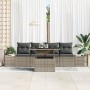 Juego de sofá de jardín de 5 piezas con cojines Gris Polirratán by , Outdoor sofas - Ref: Foro24-3349085, Price: 381,92 €, Di...