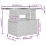 Conjunto de Sofá de Jardín de 6 Piezas con Cojines Negro de Poliratán de , Sofás de exterior - Ref: Foro24-3349093, Precio: 5...