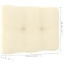 Set de muebles de jardín 10 pzs cojines madera pino marrón miel de vidaXL, Conjuntos de jardín - Ref: Foro24-3077207, Precio:...