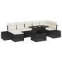 Juego de Sofá de Jardín Set de 8 Crema Ratán by , Outdoor sofas - Ref: Foro24-3349223, Price: 518,51 €, Discount: %
