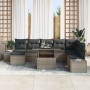 Juego de Sofá de Jardín Juego de 9 Gris Poliratán von , Outdoor-Sofas - Ref: Foro24-3349235, Preis: 610,67 €, Rabatt: %