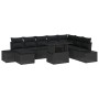 Conjunto de Sofás de Jardín Set de 9 Negro von , Outdoor-Sofas - Ref: Foro24-3349239, Preis: 625,63 €, Rabatt: %