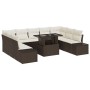 Conjunto de Sofás de Jardín Juego de 10 Beige by , Outdoor sofas - Ref: Foro24-3349244, Price: 702,33 €, Discount: %