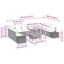 Conjunto de Sofás de Jardín 11 Piezas Gris Ratán von , Outdoor-Sofas - Ref: Foro24-3349255, Preis: 736,42 €, Rabatt: %