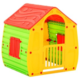 Casita de juegos para niños 102x90x109 cm