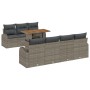 Set de Sofá de Jardín Set de 8 Gris Ratán by , Outdoor sofas - Ref: Foro24-3349544, Price: 559,78 €, Discount: %