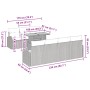 Set de Sofá de Jardín Set de 8 Gris Ratán by , Outdoor sofas - Ref: Foro24-3349544, Price: 559,78 €, Discount: %