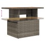 Conjunto de Sofá de Jardín Set de 9 Gris y Marrón Ratán by , Outdoor sofas - Ref: Foro24-3349600, Price: 642,46 €, Discount: %