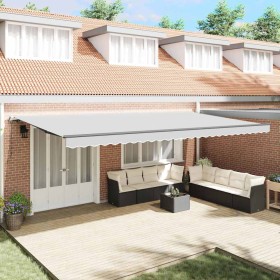 Toldo Antracita 6 x 3,5 m Metal