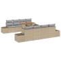 Juego de Sofá de Jardín Set de 7 Beige Poliratán von , Outdoor-Sofas - Ref: Foro24-3349937, Preis: 657,47 €, Rabatt: %