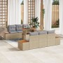 Conjunto de Sofá de Jardín Conjunto de 7 Beige, Gris, Marrón by , Outdoor sofas - Ref: Foro24-3350032, Price: 603,57 €, Disco...