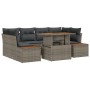 Conjunto de Sofás de Jardín Set de 6 Gris Ratán by , Outdoor sofas - Ref: Foro24-3350036, Price: 516,27 €, Discount: %