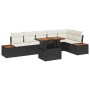 Conjunto de sofá de jardín Set de 7 Beige Polirratán by , Outdoor sofas - Ref: Foro24-3350074, Price: 489,07 €, Discount: %