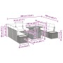 Conjunto de sofá de jardín Conjunto de 6 by , Outdoor sofas - Ref: Foro24-3350101, Price: 673,99 €, Discount: %