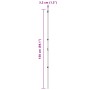 Publicación de cercas 26 pcs Ø32 mm 150 cm Acero Galvanizado by , fence posts - Ref: Foro24-3350153, Price: 134,93 €, Discoun...
