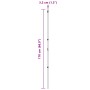 Postes de Cerca 52 pcs Ø32 mm 170 cm Acero Galvanizado by , fence posts - Ref: Foro24-3350156, Price: 289,73 €, Discount: %