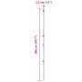 Publicaciones de cerca 52 pcs Ø32 mm 200 cm Acero galvanizado von , Zaunpfosten - Ref: Foro24-3350160, Preis: 325,84 €, Rabat...