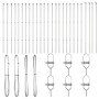 Poste de Cerca 26 piezas Ø32 mm 210 cm Acero Galvanizado de , Postes de cerca - Ref: Foro24-3350161, Precio: 161,17 €