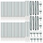 Poste para Valla con Punta 52 pcs Ø32 mm 140 cm de Acero Galvanizado by , fence posts - Ref: Foro24-3350174, Price: 638,13 €,...
