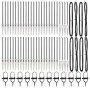 Poste de Cercado con Punta 52 pcs Ø32 mm 120 cm Acero Galvanizado de , Postes de cerca - Ref: Foro24-3350190, Precio: 717,29 ...