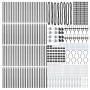 Postes de cerca con pica 52 pcs Ø32 mm 140 cm Acero Galvanizado von , Zaunpfosten - Ref: Foro24-3350192, Preis: 638,13 €, Rab...