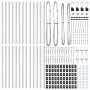 Public Posts de cerca con punta 26 pcs Ø32 mm 80 cm Acero Galvanizado by , fence posts - Ref: Foro24-3350203, Price: 236,25 €...