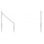 poste de cerca con punta 52 pcs Ø32 mm 100 cm de acero galvanizado by , fence posts - Ref: Foro24-3350206, Price: 502,50 €, D...