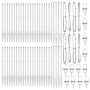 Postes de Cerca con Punta 52 pcs Ø32 mm 180 cm Acero Galvanizado de , Postes de cerca - Ref: Foro24-3350216, Precio: 726,48 €...