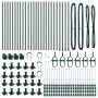 Poste de Cerca Set de 26 Verde Concreto 3.2 x 3.2 x 110 cm by , fence posts - Ref: Foro24-3350225, Price: 188,34 €, Discount: %