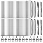 Postes de Cerca Juego de 104 Gris Concreto, Metal by , fence posts - Ref: Foro24-3350248, Price: 442,57 €, Discount: %