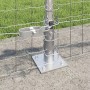 Postes de cerca Set de 52 Acero galvanizado 3.2 x 3.2 x 70 cm by , fence posts - Ref: Foro24-3350258, Price: 294,67 €, Discou...