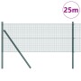 Cerca de Alambre Soldado con 13 Postes Verde 0.5x25 m Acero de , Paneles de vallas - Ref: Foro24-3351713, Precio: 86,85 €, De...