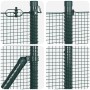 Cerca de Alambre Soldado con 13 Postes Verde 0.5x25 m Acero de , Paneles de vallas - Ref: Foro24-3351713, Precio: 86,85 €, De...