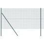 Cerca de Alambre Soldado con 13 Postes Verde 1x25 m Acero von , Zaunpaneele - Ref: Foro24-3351726, Preis: 125,17 €, Rabatt: %