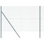 Cerca de Alambre Soldado con 13 Postes Verde 1.5x25 m de Acero de , Paneles de vallas - Ref: Foro24-3351739, Precio: 170,27 €...