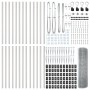 Cerca de Alambre Soldado con 13 Picos de Anclaje 0.6x50 m Acero Galvanizado by , fence panels - Ref: Foro24-3351990, Price: 2...