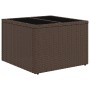 Juego de comedor de jardín Conjunto de 9 Crema y marrón von , Outdoor-Sofas - Ref: Foro24-3355447, Preis: 650,12 €, Rabatt: %
