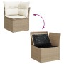 Set de sofá de jardín Juego de 7 Beige Ratán Sofá de jardín by , Outdoor sofas - Ref: Foro24-3355540, Price: 506,70 €, Discou...