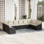 Conjunto de Sofá de Jardín Juego de 10 von , Outdoor-Sofas - Ref: Foro24-3355566, Preis: 614,11 €, Rabatt: %