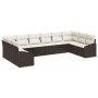 Set de Sofá de Jardín Set de 10 Beige Ratan Banco de Jardín by , Outdoor sofas - Ref: Foro24-3355567, Price: 641,32 €, Discou...