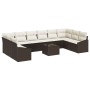 Juego de Sofá de Jardín Conjunto de 11 Beige Poliratán von , Outdoor-Sofas - Ref: Foro24-3355577, Preis: 698,09 €, Rabatt: %