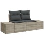Conjunto de Sofá de Jardín de 8 Piezas con Cojines Gris Claro de Ratán Sintético by , Outdoor sofas - Ref: Foro24-3355641, Pr...