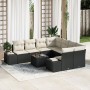 Juego de Sofás de Jardín de 9 Piezas con Cojines Ratán Polimérico Negro von , Outdoor-Sofas - Ref: Foro24-3355666, Preis: 594...
